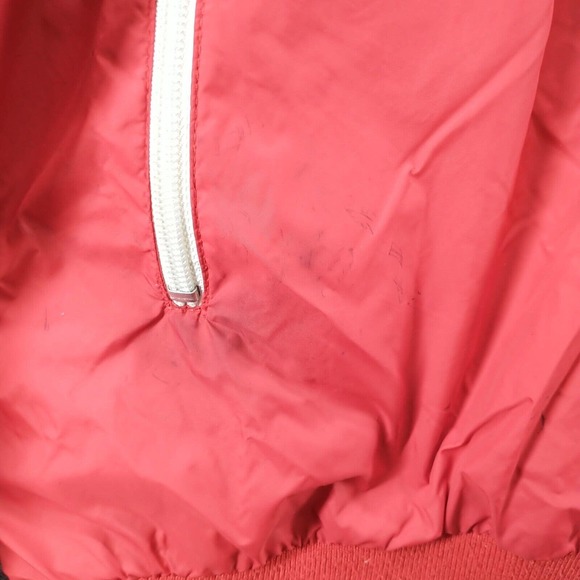 Lot29 Premium Wear Men's Full Zip Windbreaker Jacket Red XXXL Chest Striped - Picture 4 of 16